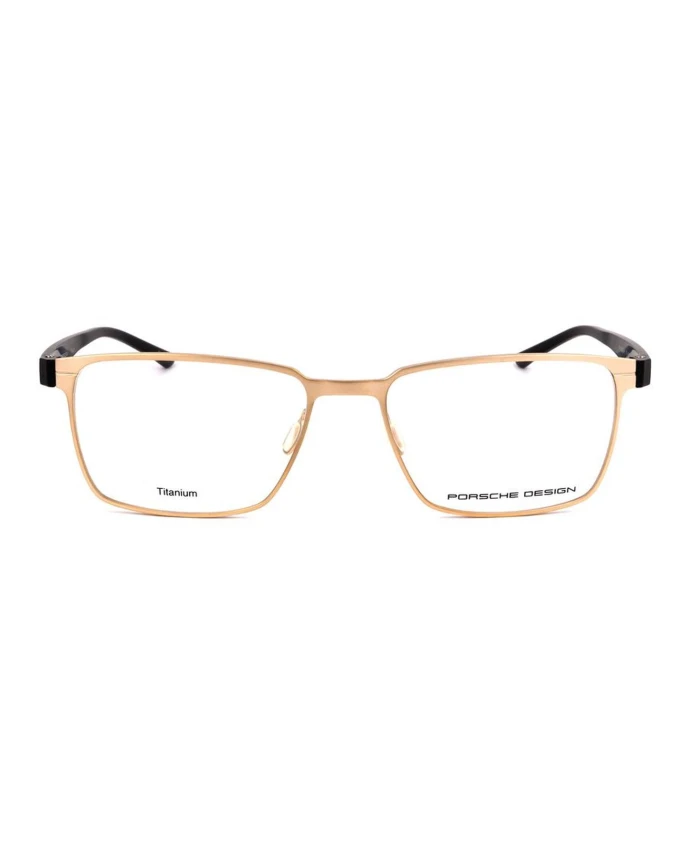 

Часы в золотой металлической оправе с металлическим браслетом Porsche Design, желтый