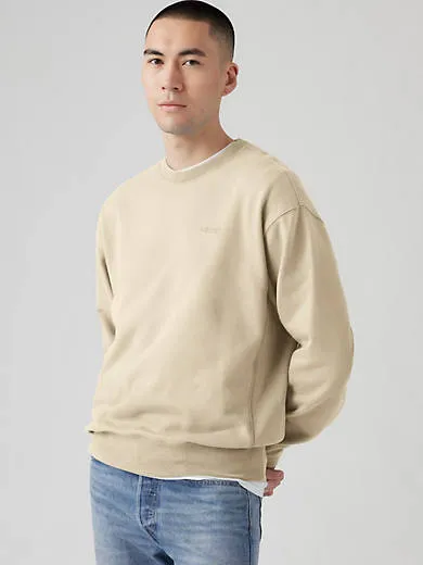 

Аутентичная толстовка с круглым вырезом Levi's, серый