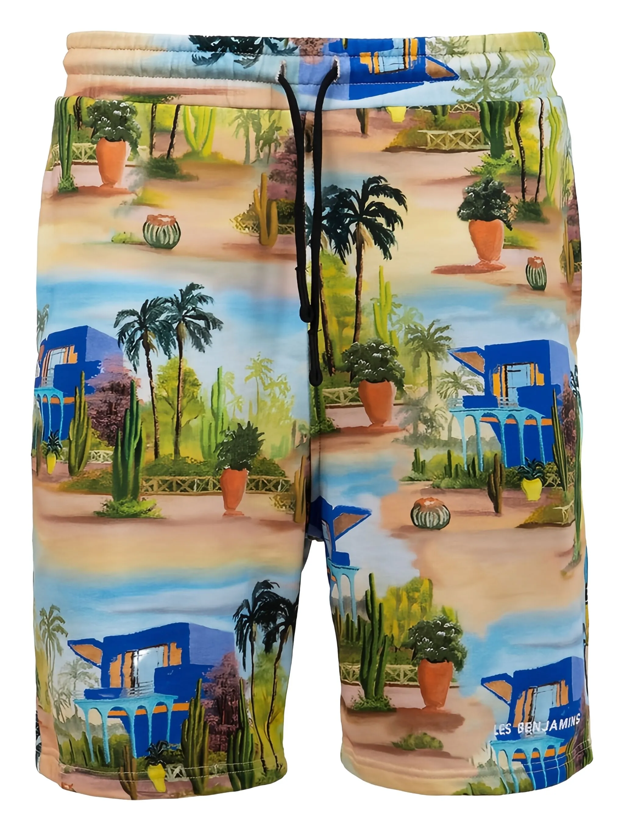 

Шорты с принтом Les Benjamins, бежевый