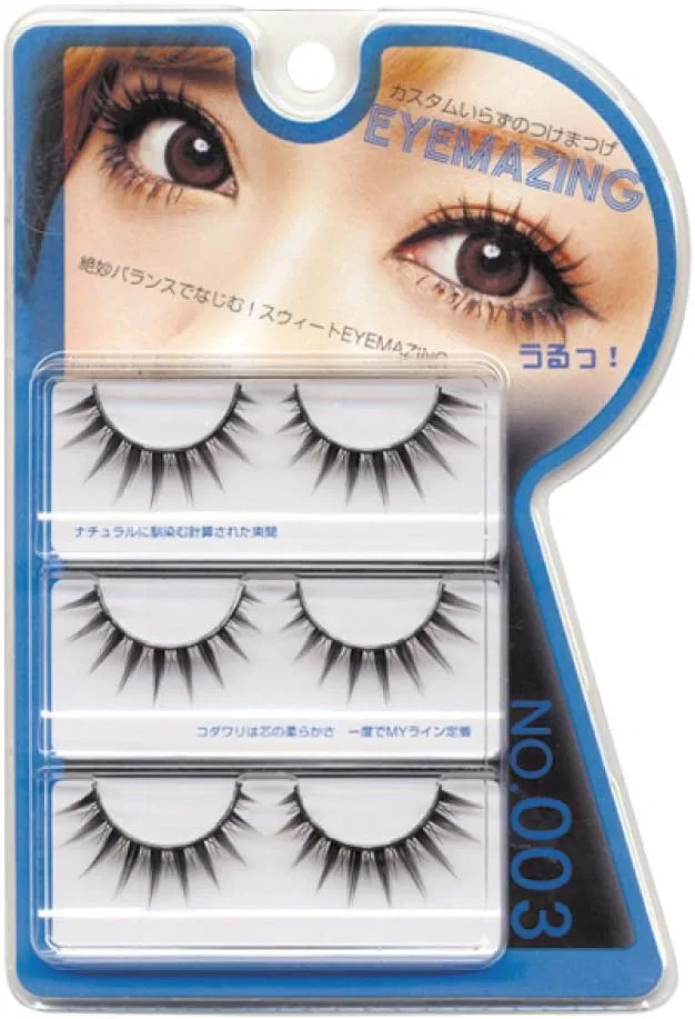 Ресницы накладные EYEMAZING Jun Komori Series №003, 5 пар Amazing