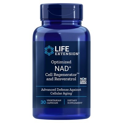 

Life Extension, Биологически активная добавка NAD+ Cell Regenerator, 30 капсул