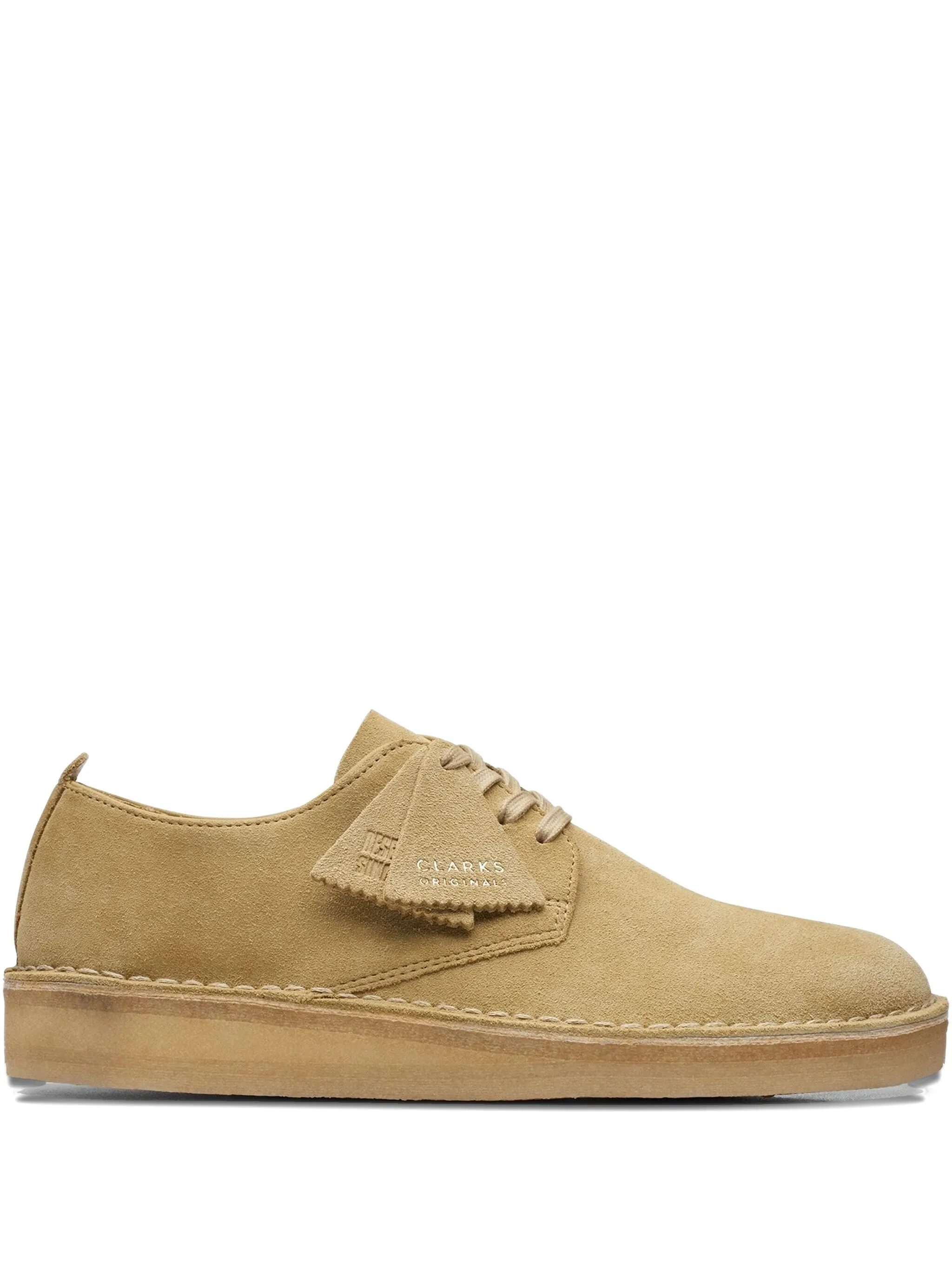 Дерби Coal London Maple Suede Clarks, коричневый