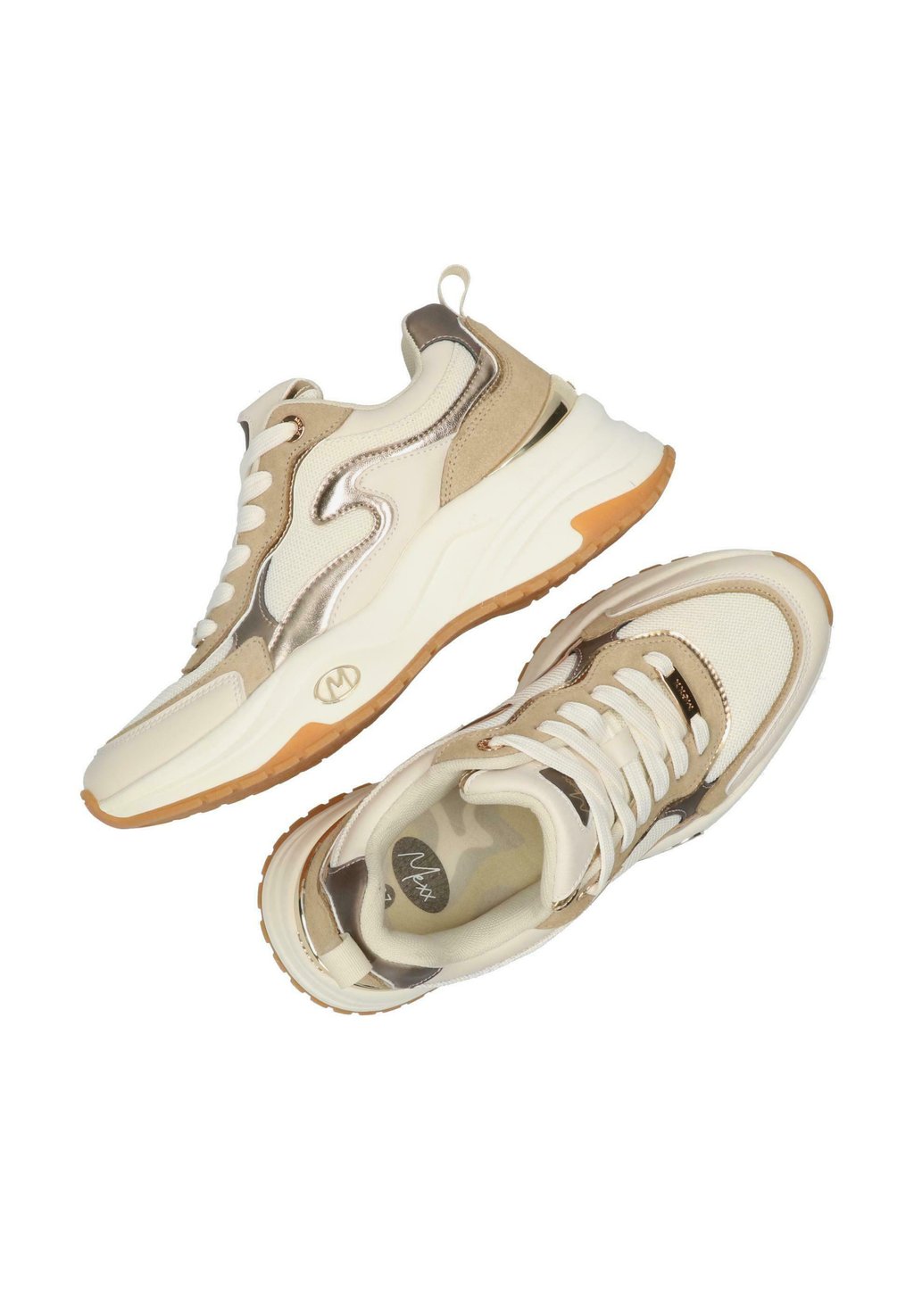 Кроссовки SNEAKER PALMA ORA Mexx, бежевый — фото 4