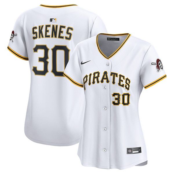 

Женская белая домашняя лимитированная футболка Paul Skenes Pittsburgh Pirates Nike