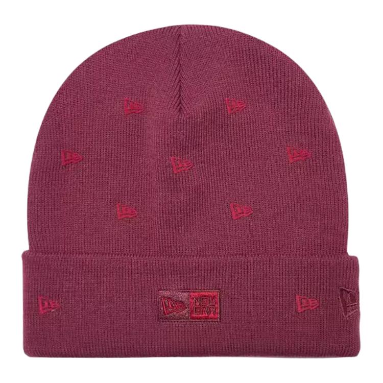 

New Era Акриловая вязаная шапка унисекс розовая, Pink