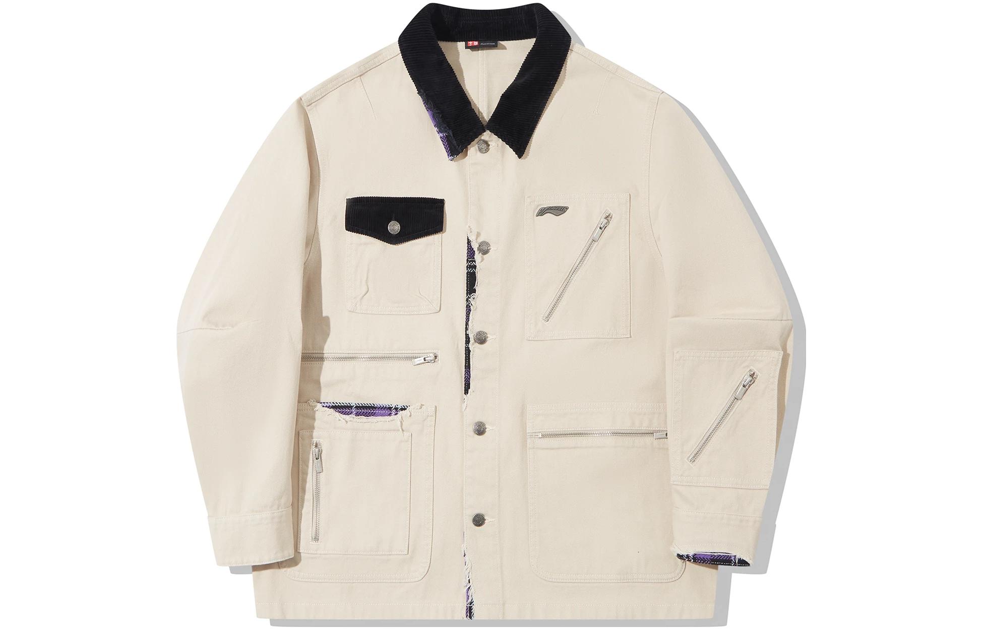 

LiNing Курка Pleasures X, Oat Gray