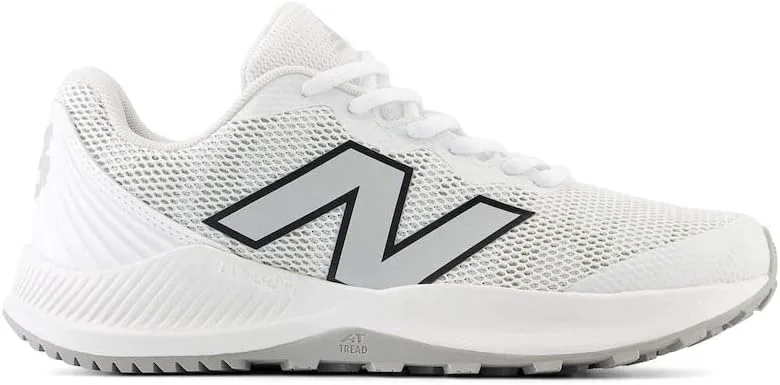New Balance детские кроссовки FuelCell V7 для игры на искусственном газоне, белый — фото 3