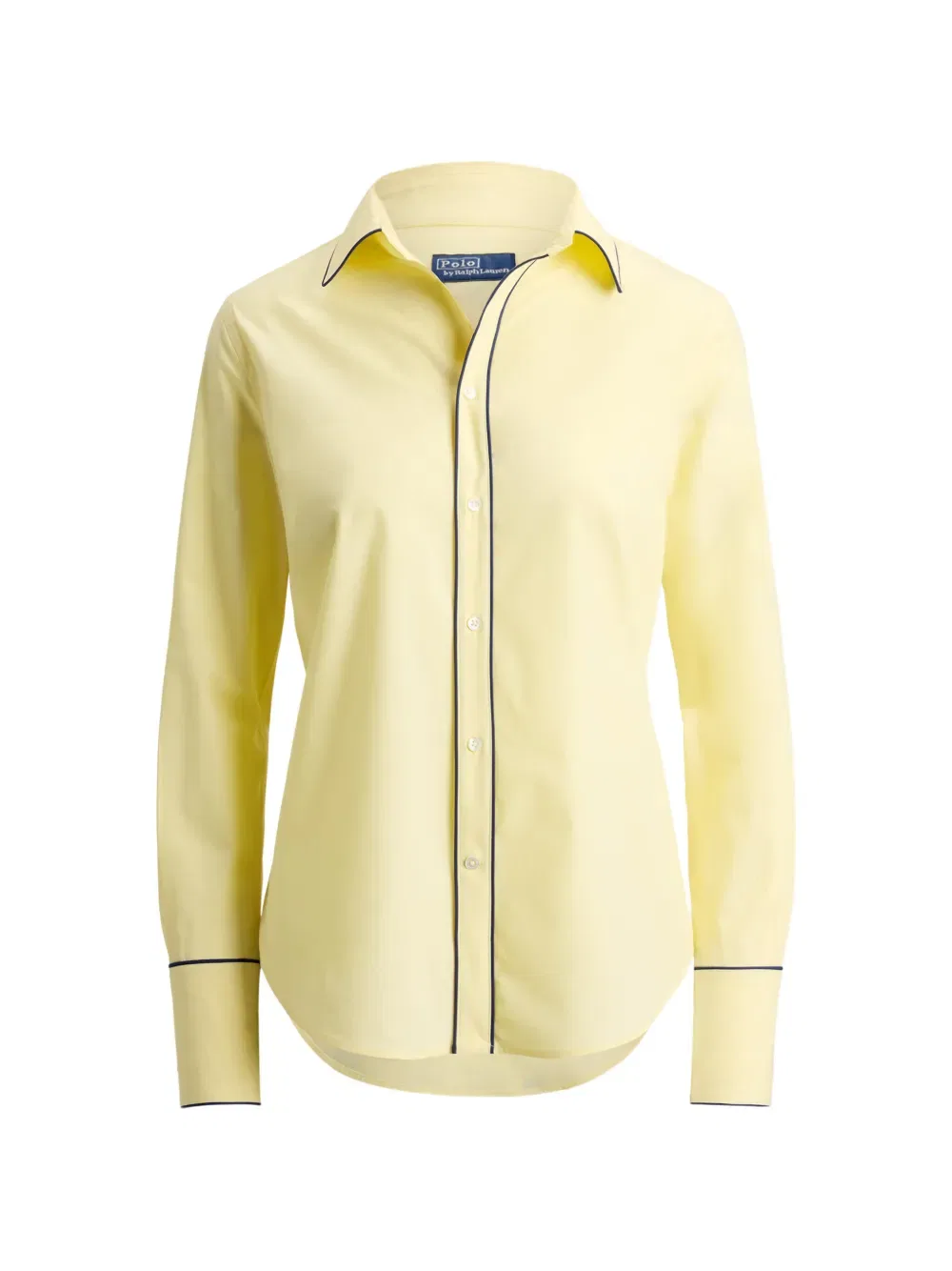 Рубашка с отделкой кантом Polo Ralph Lauren, желтый