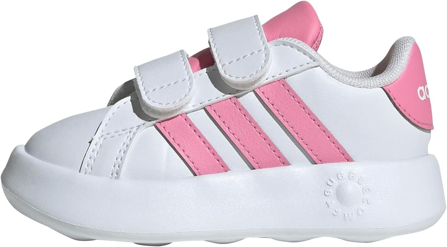 

Кроссовки adidas Baby Grand Court 2.0, белый/черный