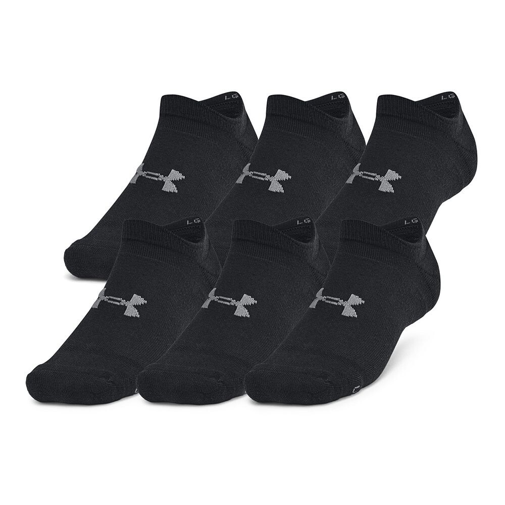 

Унисекс, набор из 6 носков-неявок Under Armour Essential Cushion, черный