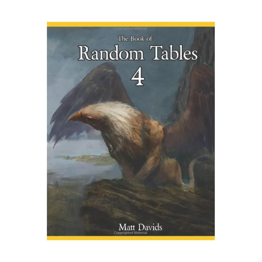 

Book of Random Tables 4, Role Playing Games (Matt Davids), мягкая обложка