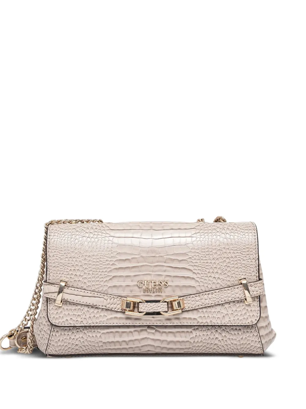 

Сумка на плечо с тиснением под кожу крокодила GUESS USA