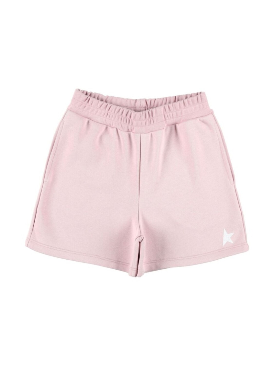 

Golden Goose Kids шорты с принтом, розовый