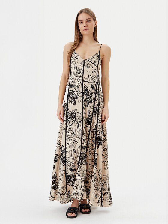

Летнее платье свободного покроя Sepia Fiori Lily PT1930CLD001 Maaji, бежевый