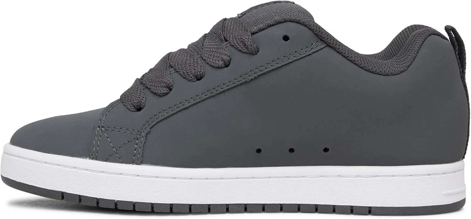 Мужские кроссовки DC Shoes Net Amazon Renewed, Dk Grey Black White — фото 4
