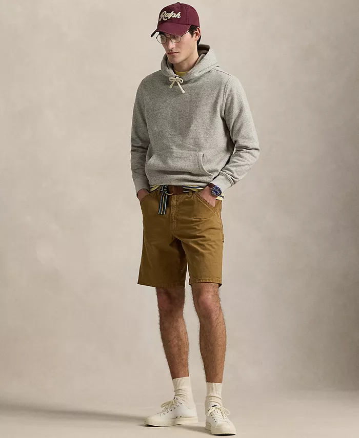 

Мужские шорты из твила в стиле джинсовых комбинезонов, длина 9" Polo Ralph Lauren, коричневый/бежевый