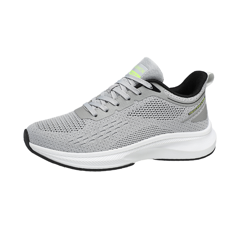 

King Jinmai Мужские низкие повседневные кроссовки светло-серые, цвет Light Gray