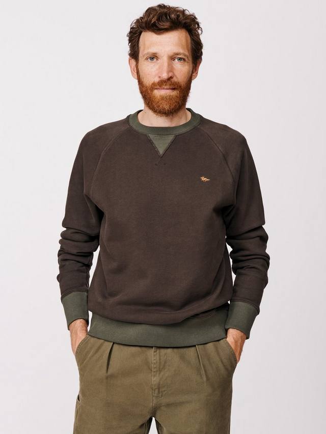 

Личфилд свитшот Heavyweight Aubin, Black/Multi