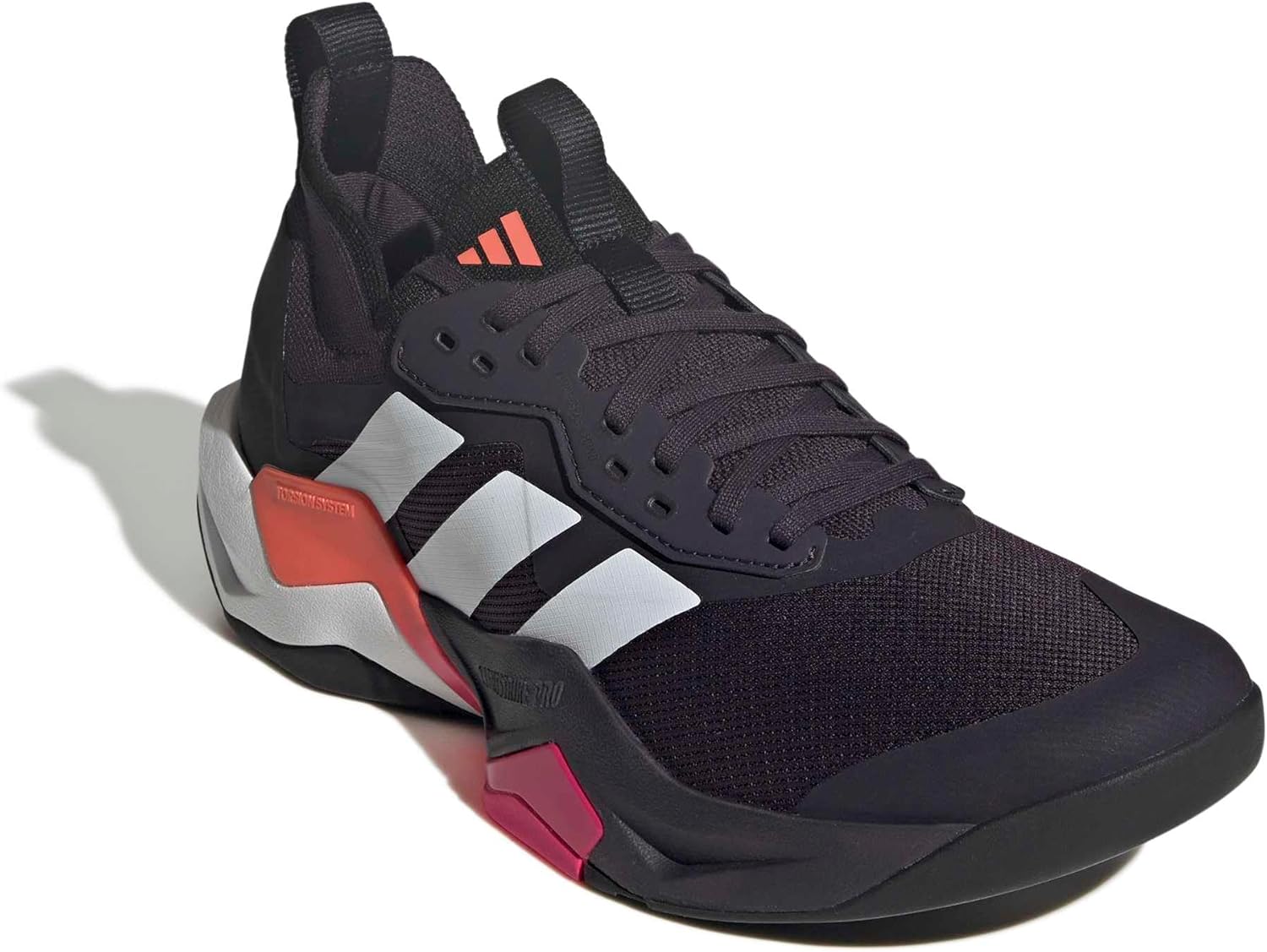 Мужские тренировочные кроссовки Adidas Rapidmove Advance 2, белый/черный/розовый — фото 4