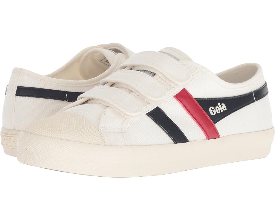 

Кроссовки Gola Coaster Strap, цвет Off-White/Navy/Red