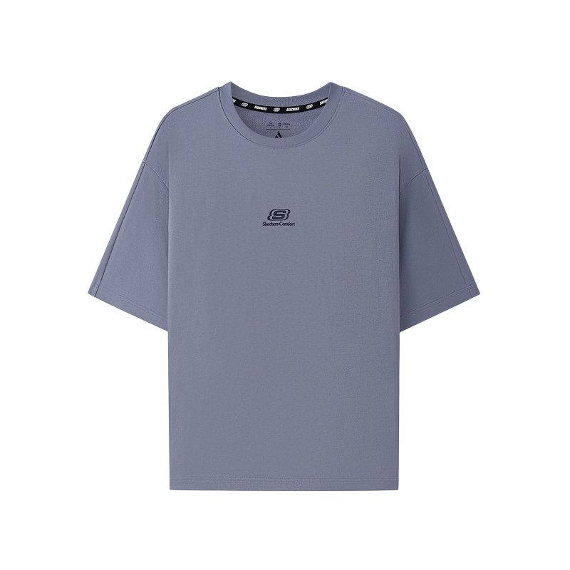 

Футболка Unisex Quick Dry Skechers, pearl синий фиолетовый-05wb