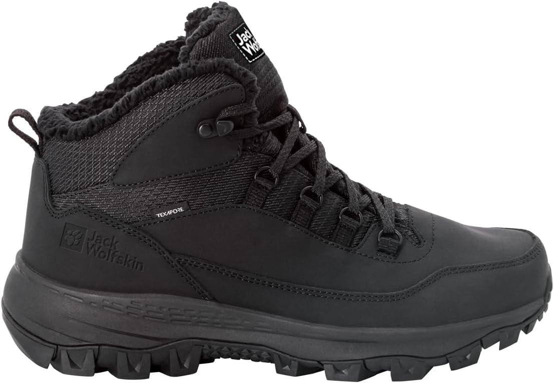 Мужские ботинки Jack Wolfskin Everquest Texapore Mid M, черный — фото 2
