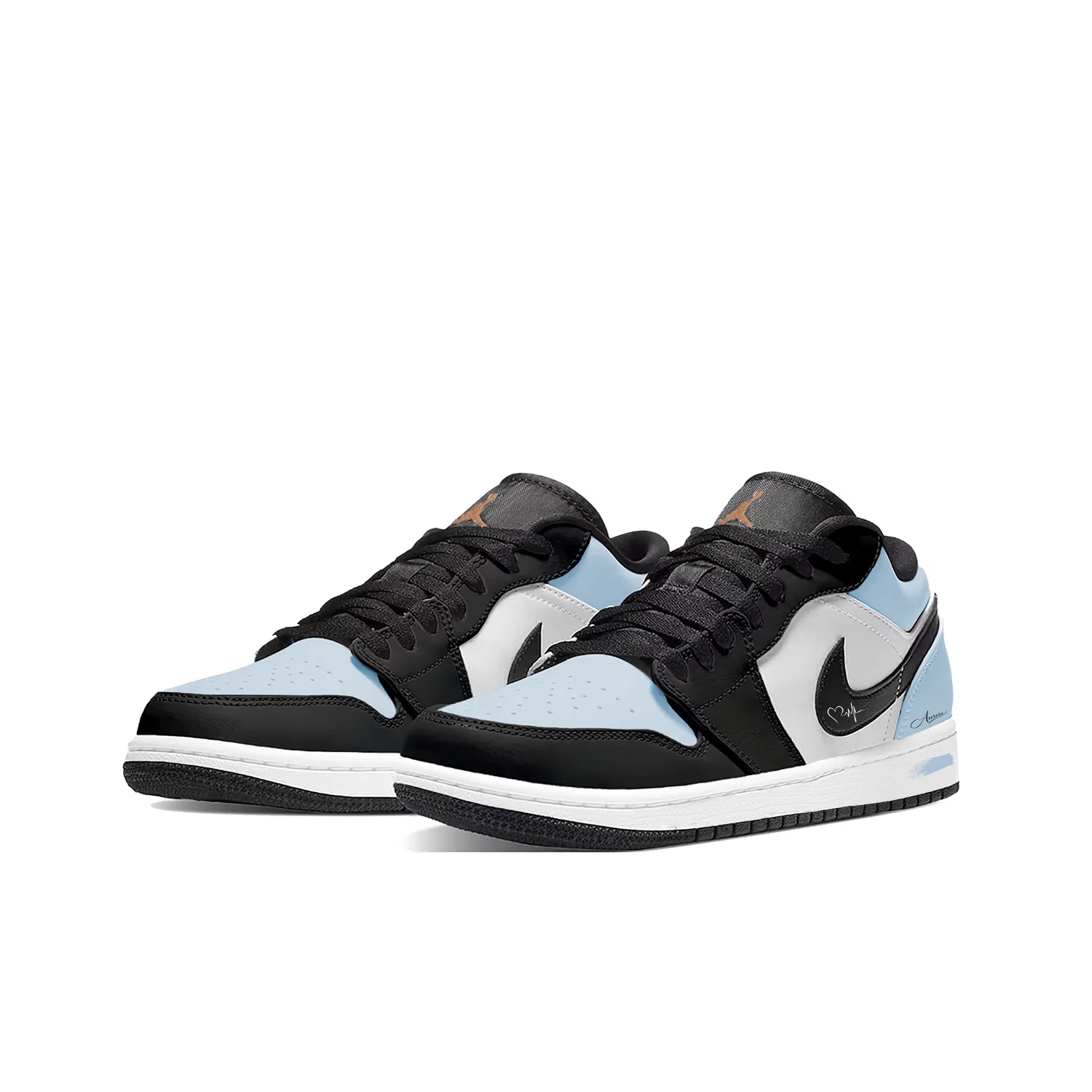 Кроссовки баскетбольные University Blue Jordan Air 1 — фото 4