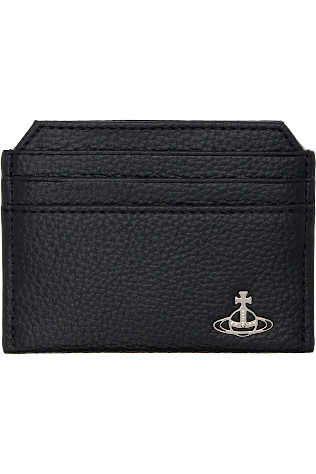 

Тонкий держатель для карт Vivienne Westwood, черный