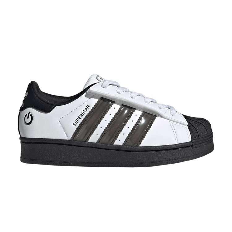 

Кроссовки adidas Superstar Comfort Closure EL C 'Led Lights Stripes - White Black', белый