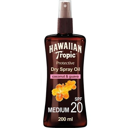 

Защитный сухой масляный спрей Spf 20 200мл, Hawaiian Tropic