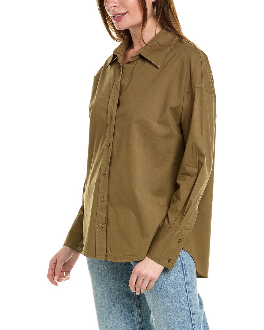 

Рубашка из поплина Monrow, зеленый