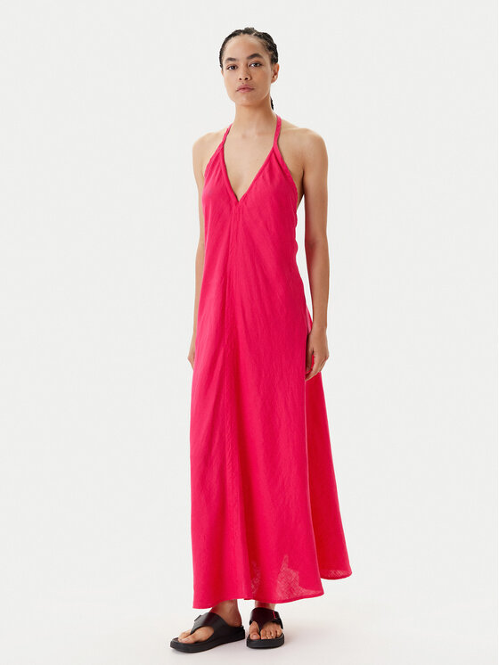 

Летнее платье стандартный крой 4AGHDV0BF United Colors Of Benetton, розовый