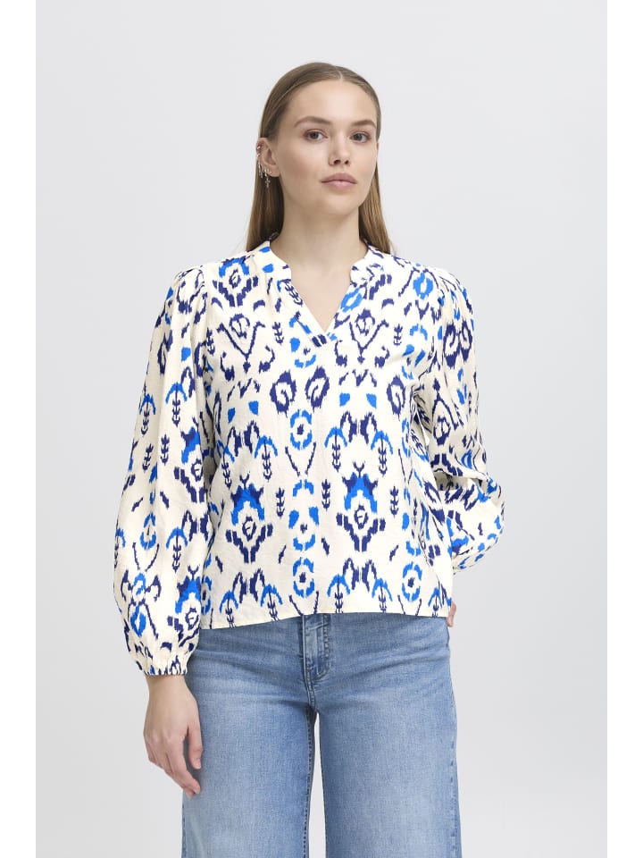 

Блузка ICHI, синий