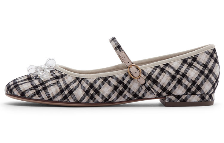 Туфли Mary Jane женские низкие композитный цвет Charles&Keith