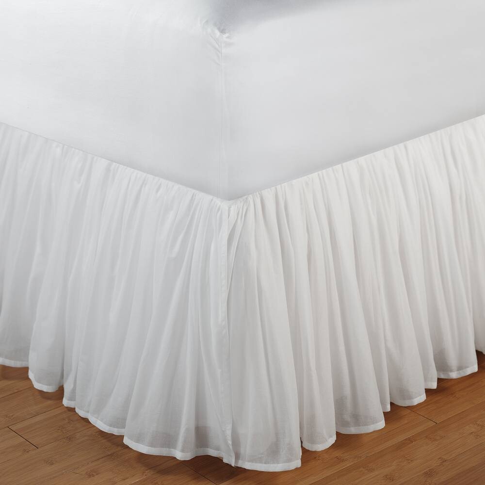 

Greenland Home Fashions 18-дюймовая юбка из вуали, белый
