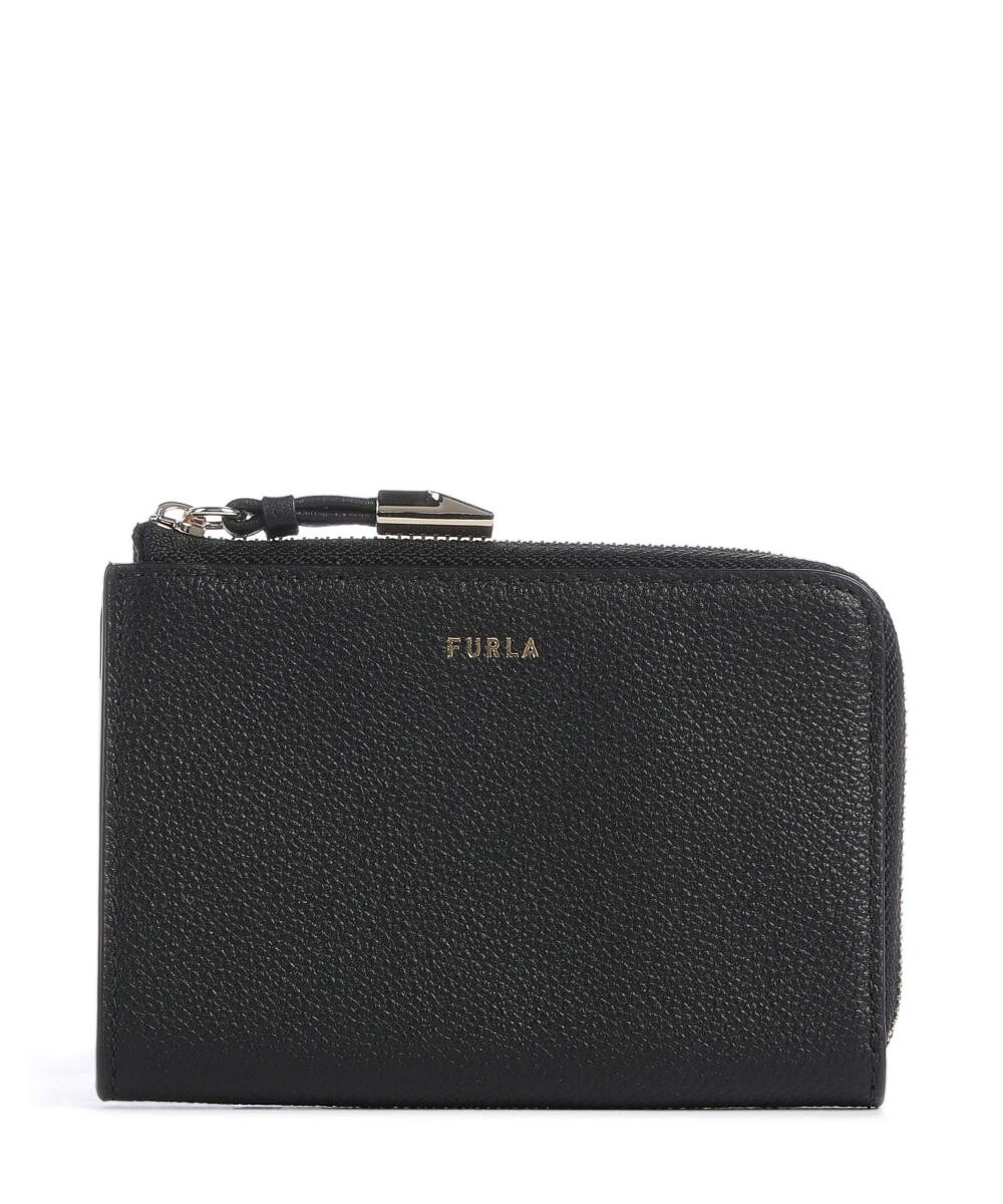 

Кошелек goccia m из зерненой кожи Furla, черный