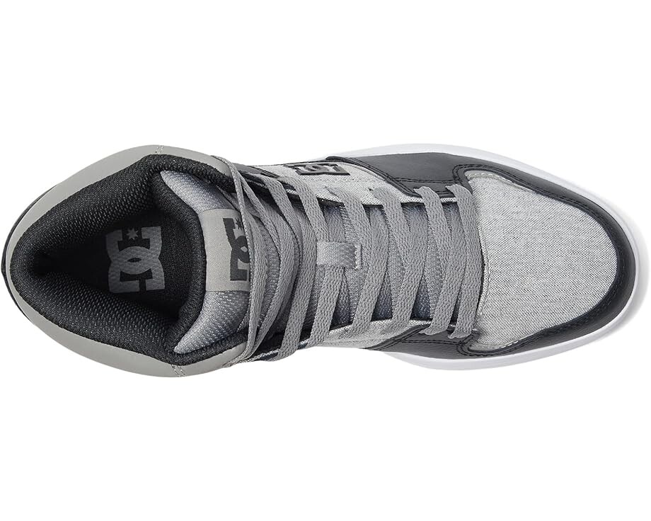 Кроссовки DC Cure Casual High-Top Skate Shoes Sneakers, цвет Dark Grey/Light Grey — фото 2