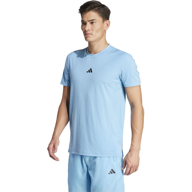 Футболка, предназначенная для тренировок Adidas, цвет seblbu — фото 2
