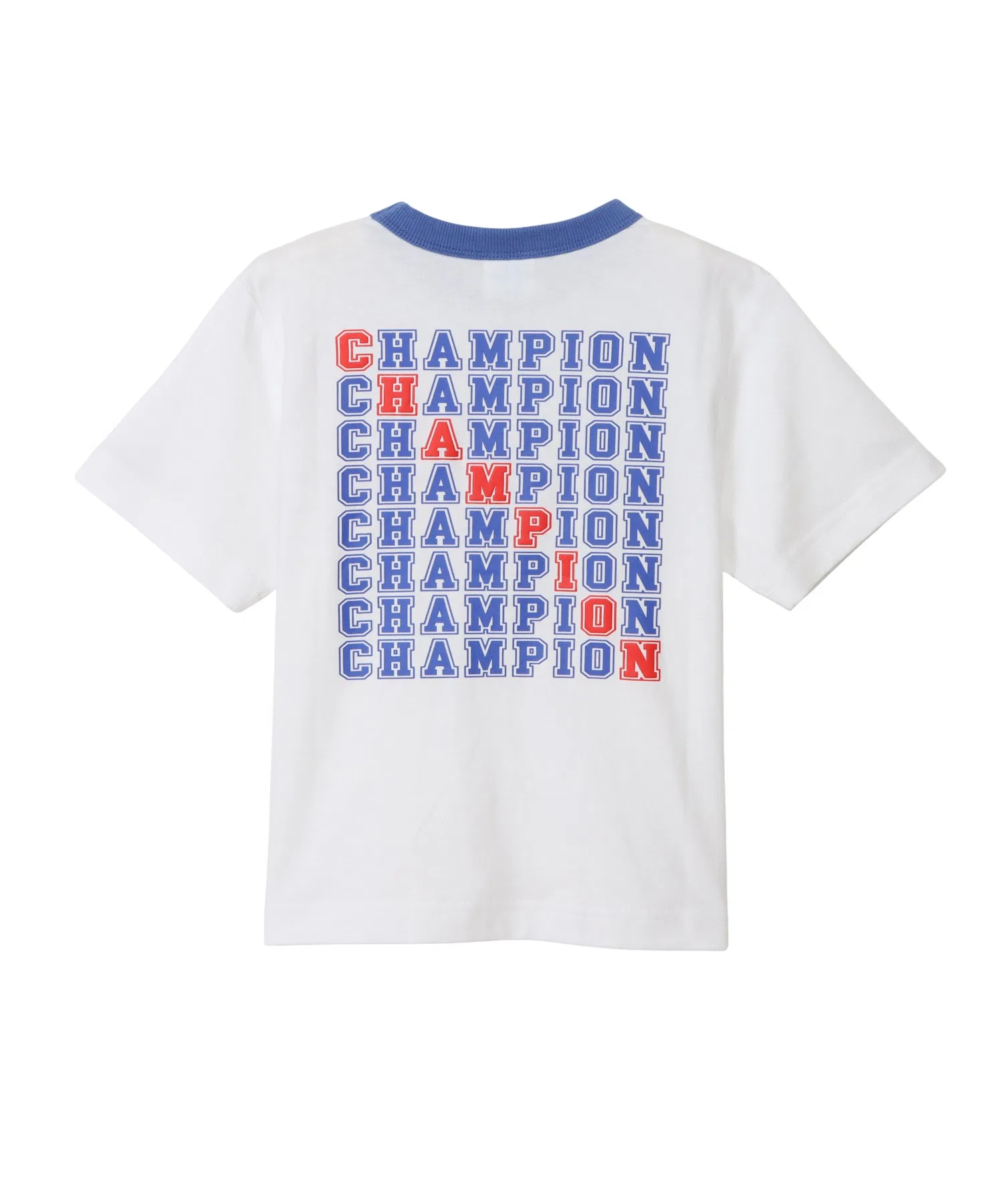 Детская футболка Champion с принтом, овсяный цвет — фото 3