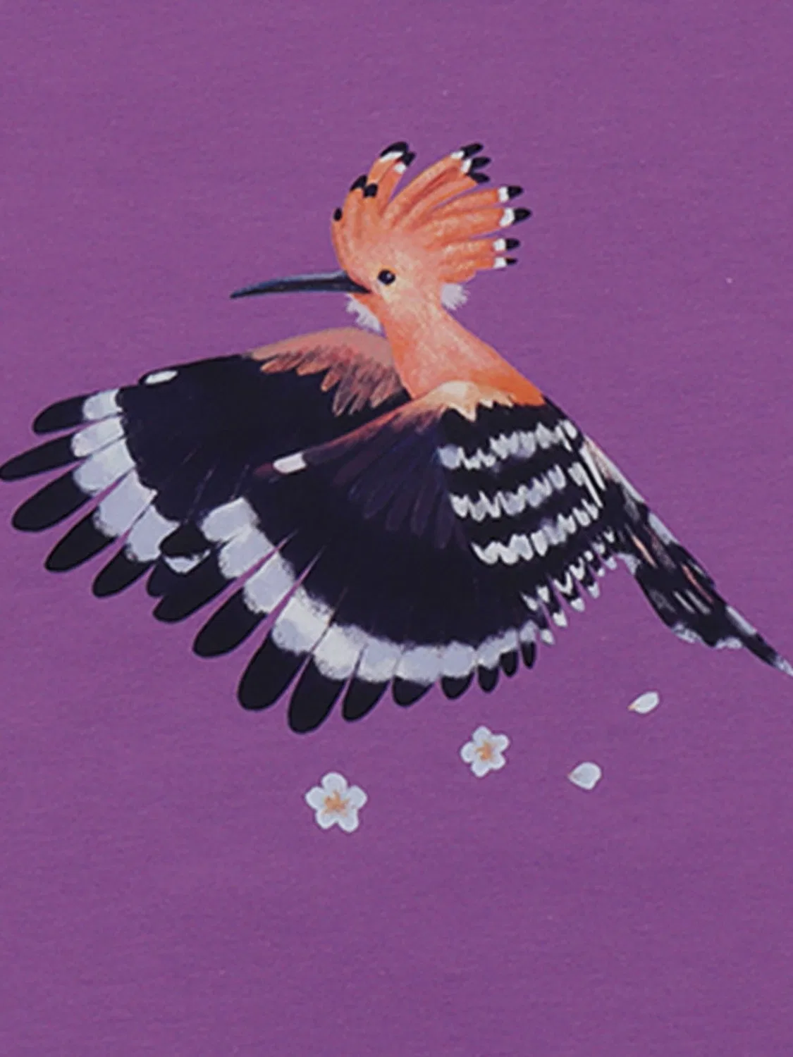 Футболка 'Walkiddy - Happy Hoopoes T-Shirt' Walkiddy, Lilac — фото 2