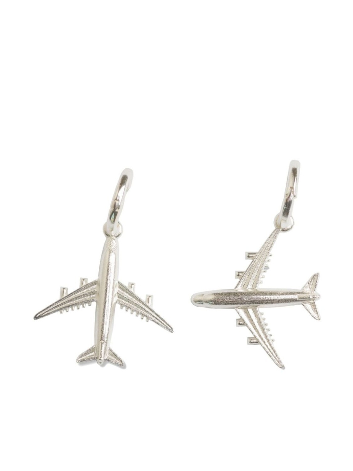 

Серьги-кольца Airplane Natia X Lako, серебряный