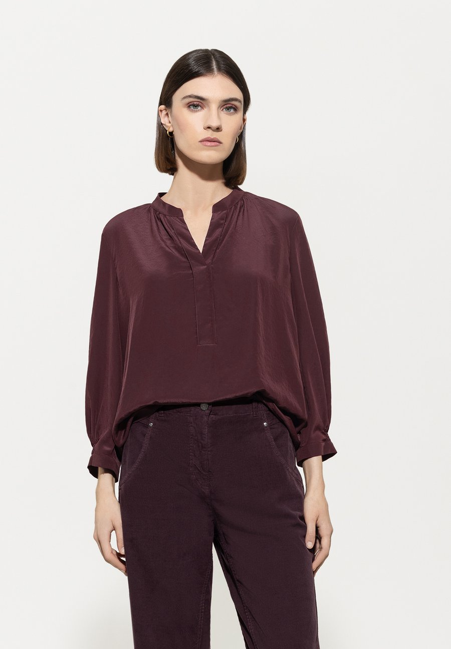 

Блуза Luisa Cerano MIT SMOKDETAIL, Burgundy/Bordeaux