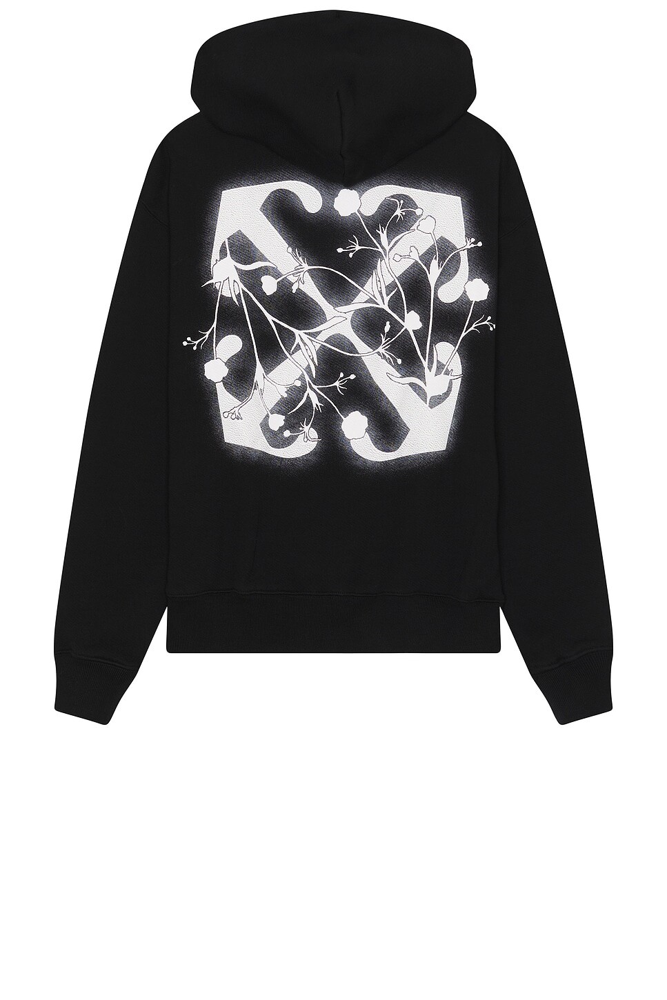 

Толстовка с капюшоном Flower Arrow Skate Off-White, черный