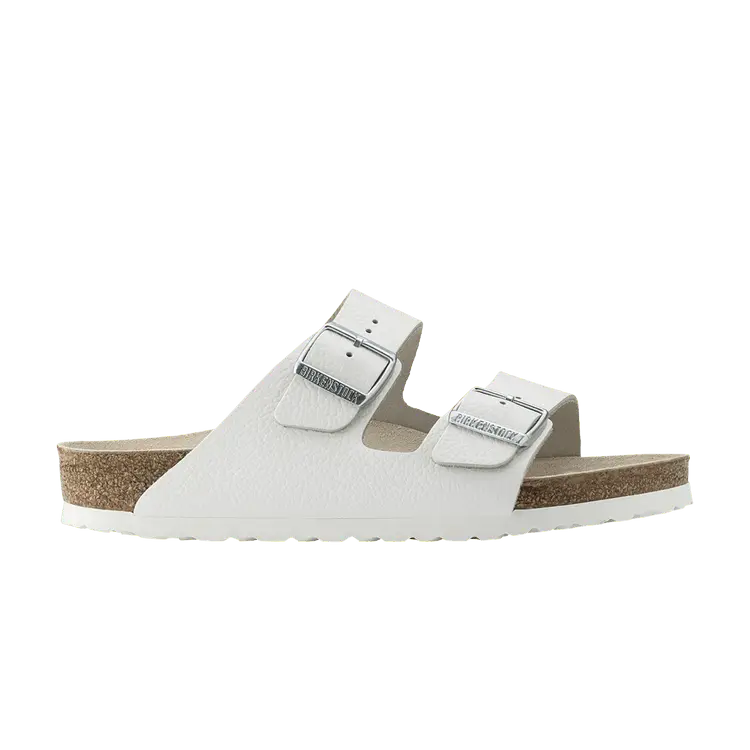 

Кроссовки Birkenstock Arizona Natural Leather White, белый