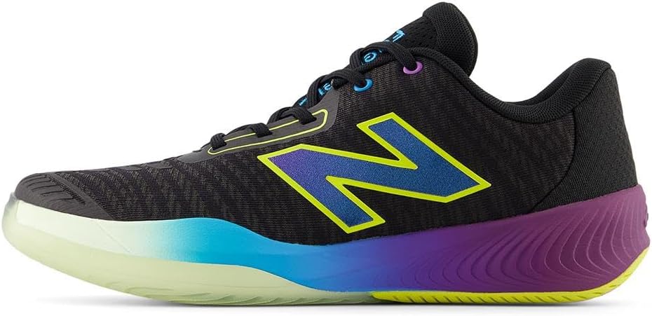 Мужские теннисные кроссовки New Balance MC996 легкие, черный/синий — фото 3