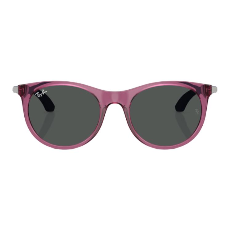 

RayBan Рей Бен Роунд солнцезащитные очки, Transparent Purple