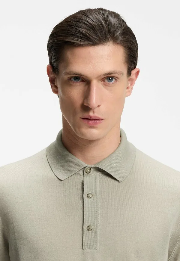 Рубашка поло boss hnolano Boss, Open Beige Six — фото 3