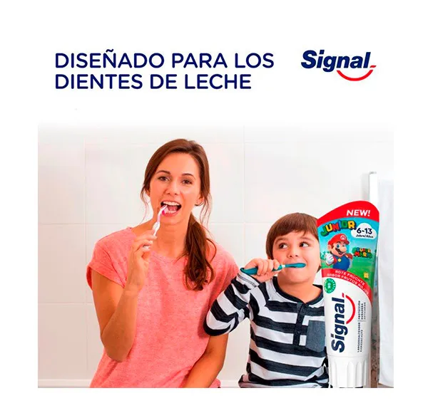 Вкус красных фруктов Dentífrico Junior 6-13 Años Signal, 75 ml — фото 3