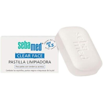 

Очищающее мыло для лица Clear Face 100 г, Sebamed