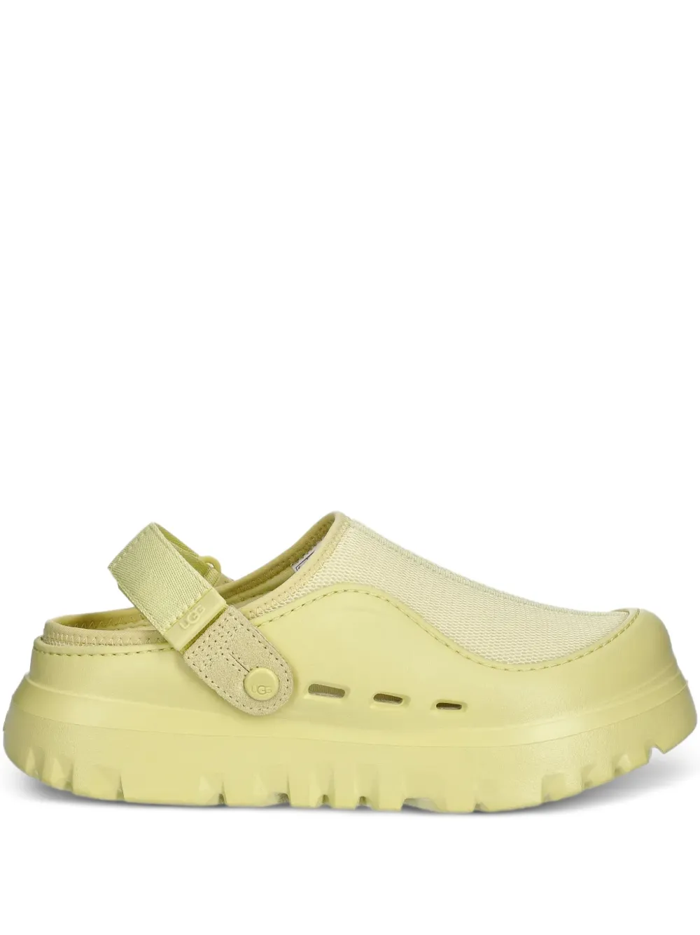 

Клоги PeakMod с ремешком UGG, желтый